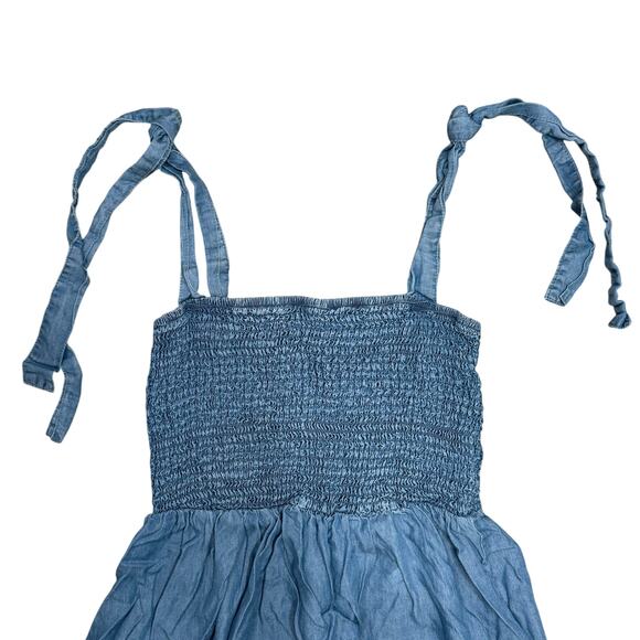 Blu Pepper 100% Lyocell Maxi Dress Women’s M Chest 25”, Length 47” Gently Used - Picture 6 of 6